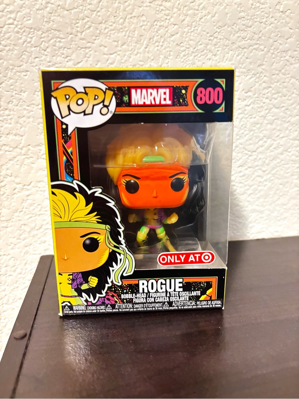 Funko Marvel Rogue Pop! Vinyl Figure - Orange, Yellow & Green